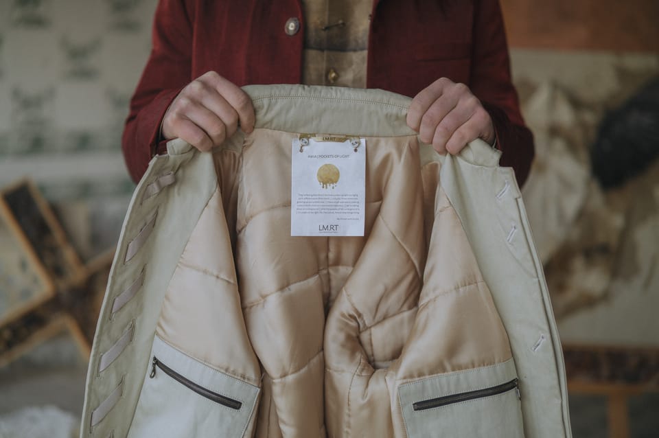 Creating a sense of humanity through layers of meticulous hand work